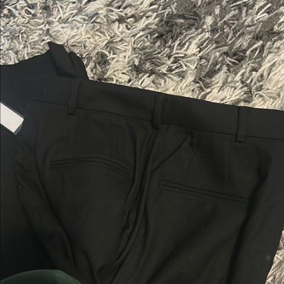 Club Monaco Black Straight Leg Pants - Picture 4 of 6